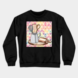 Home Cooking Utensils Crewneck Sweatshirt